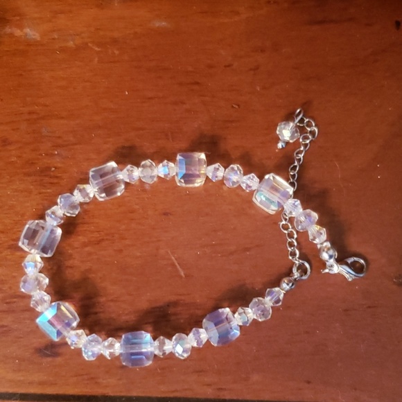 AURORA BOREALIS bracelet w swarovski Crystals - Picture 6 of 8